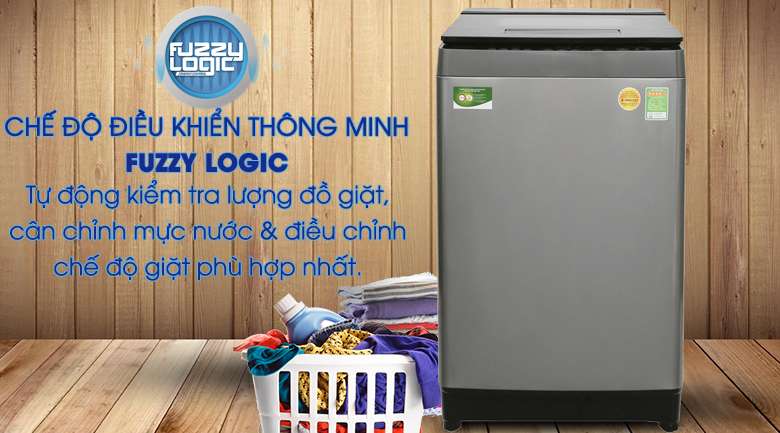 Chế độ điều khiển thông minh Fuzzy Logic - Máy giặt Toshiba Inverter 11 kg AW-DUH1200GV