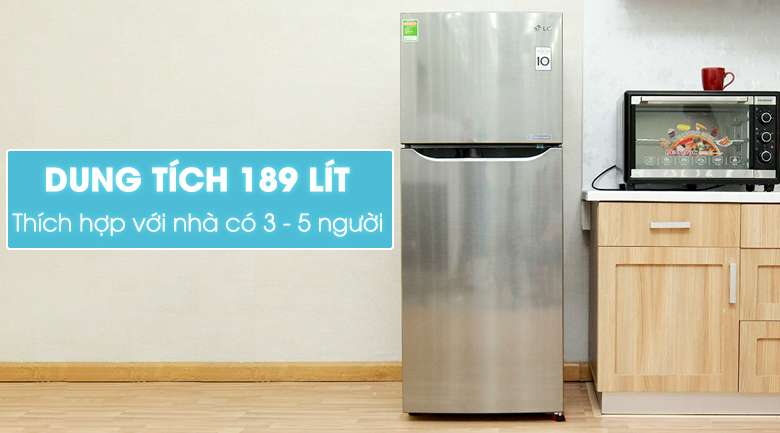 Tủ lạnh LG inverter 189 lít GN-L205PS