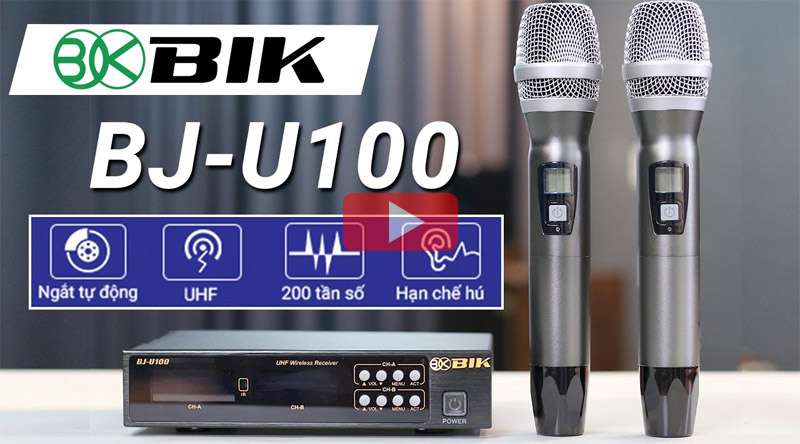 Micro không dây BIK BJ-U100