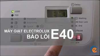 Sửa máy giặt electrolux lồng ngang nháy đèn tại nhà