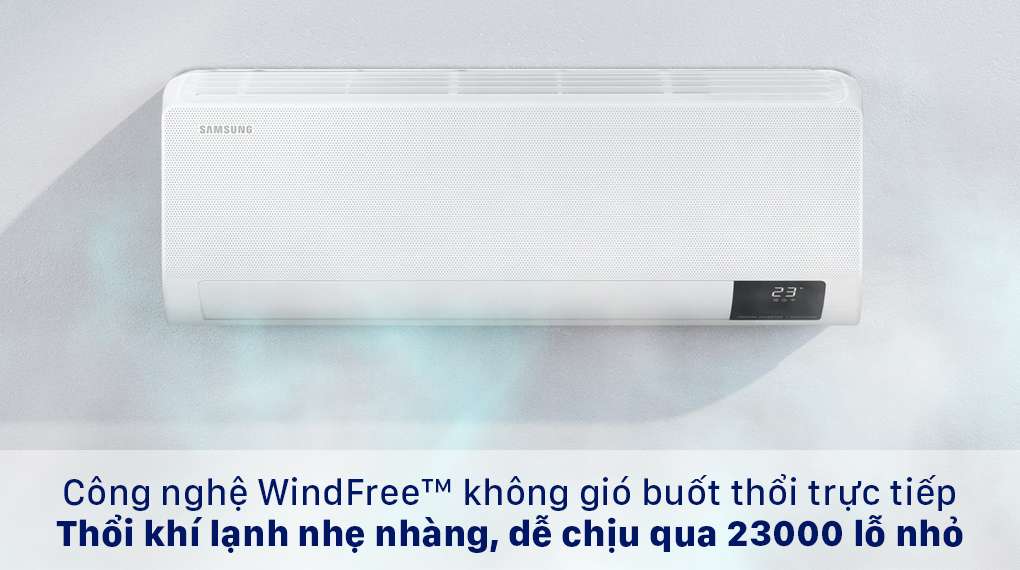Máy lạnh Samsung Wind-Free Inverter 2 HP AR18TYGCDWKNSV - Công nghệ WindFree