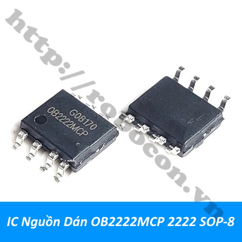 IC Nguồn Dán OB2222MCP 2222 SOP-8 