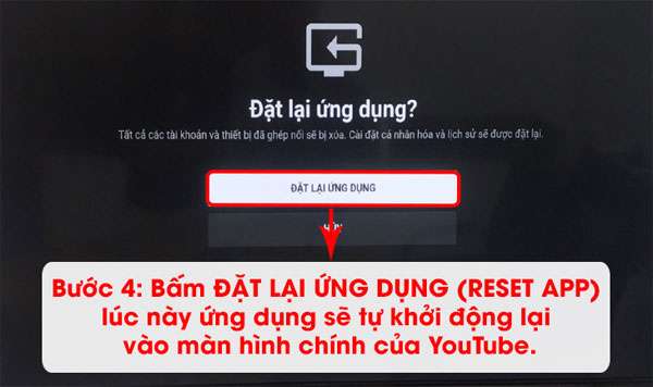 Cách xử lý lỗi tivi LG không xem được YouTube