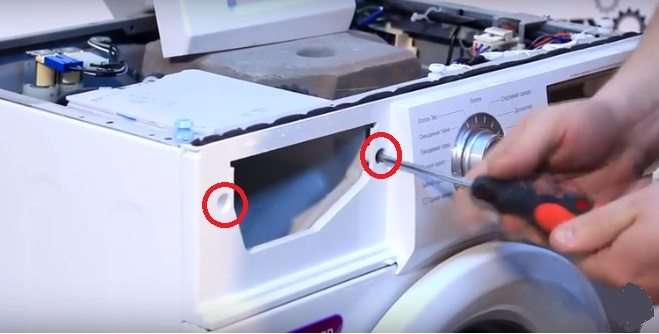 Cách tháo rời máy giặt LG