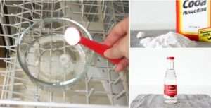 Cách vệ sinh máy rửa chén bằng giấm và soda